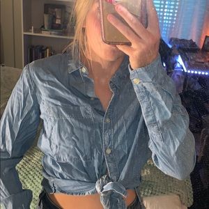 Denim Button down